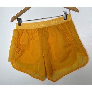 Outdoor Voices STW Overlay 4" short, Mango, Large